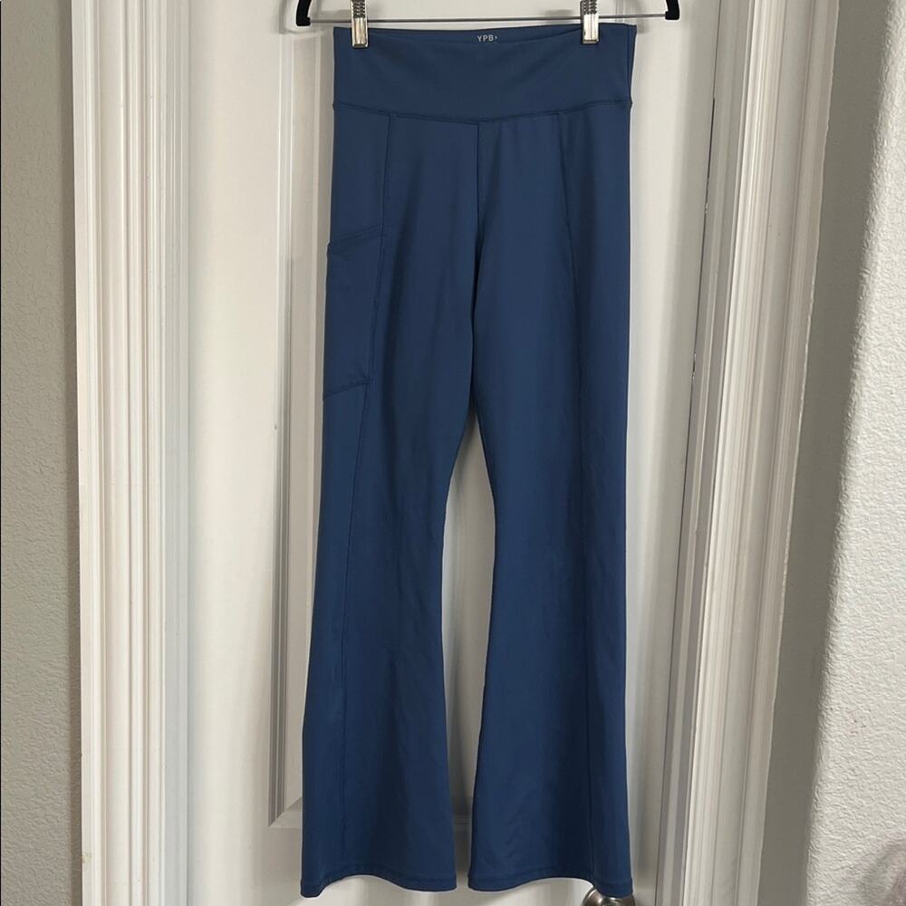 Abercrombie Kids YPB Blue Flare Leggings Size 15/16